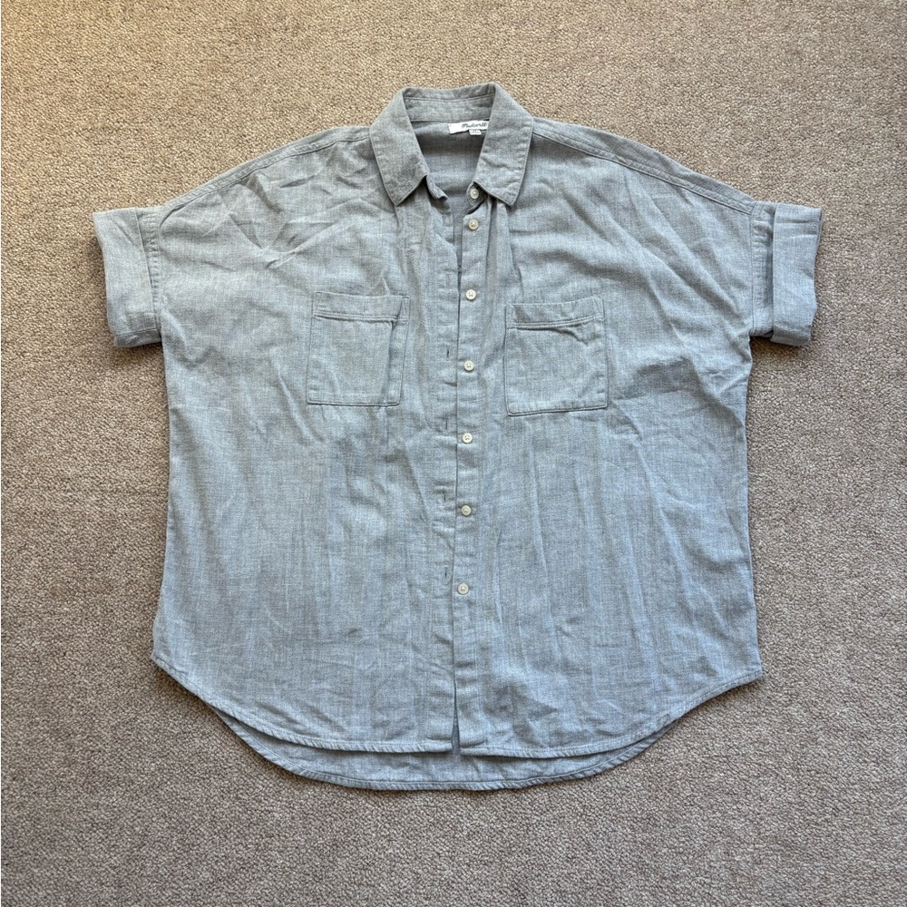 Madewell Women’s 100% Cotton Flannel Courier Shirt
